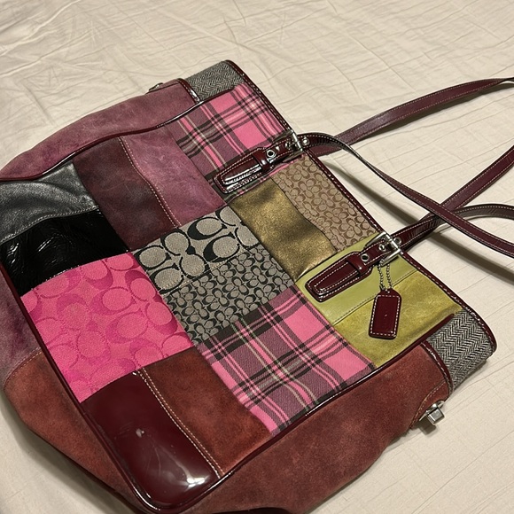 Coach Patchwork Tote Bag - Multicolor - Picture 10 of 12